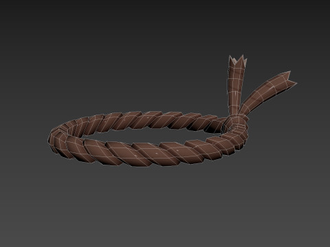 Rope Headband 3D Model