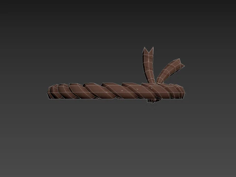 रस्सी का हेडबैंड 3D मॉडल