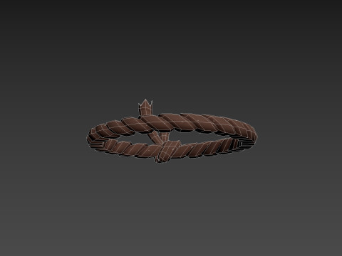 Rope Headband 3D Model