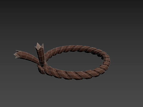 Rope Headband 3D Model