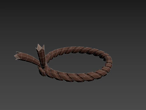 रस्सी का हेडबैंड 3D मॉडल