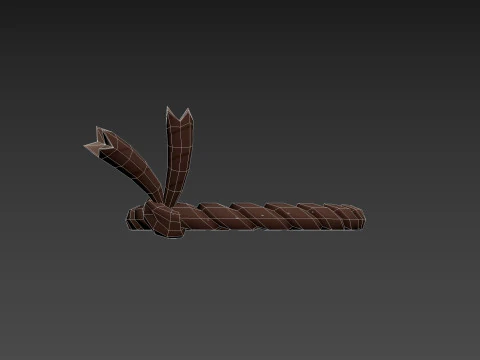 रस्सी का हेडबैंड 3D मॉडल