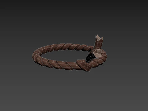 रस्सी का हेडबैंड 3D मॉडल