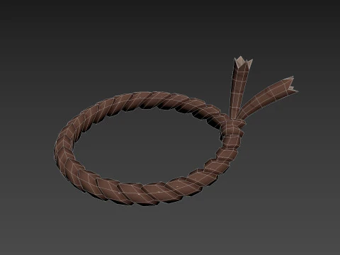 रस्सी का हेडबैंड 3D मॉडल