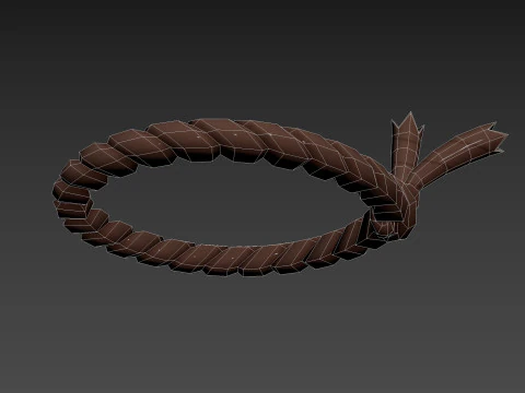 रस्सी का हेडबैंड 3D मॉडल