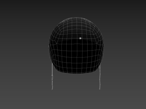 Skateboard Helmet 3D Model