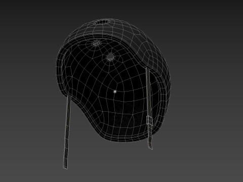 Skateboard Helmet 3D Model