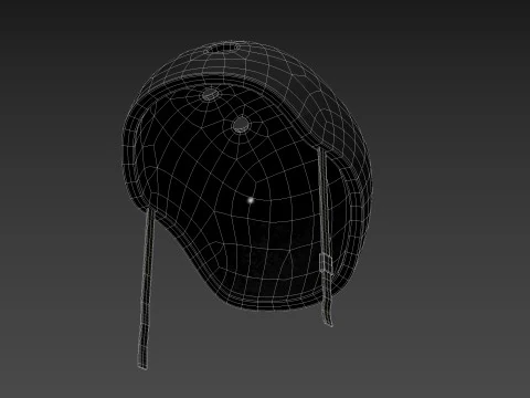Skateboard Helmet 3D Model