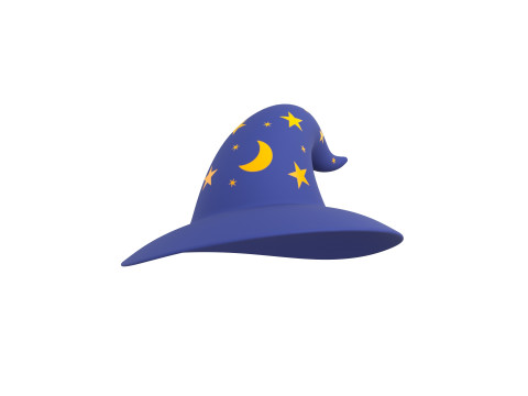 Sorcerer Hat 3D Model