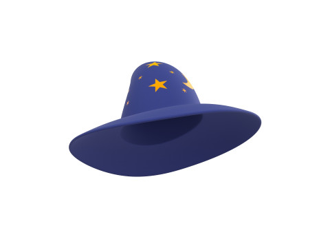 Sorcerer Hat 3D Model