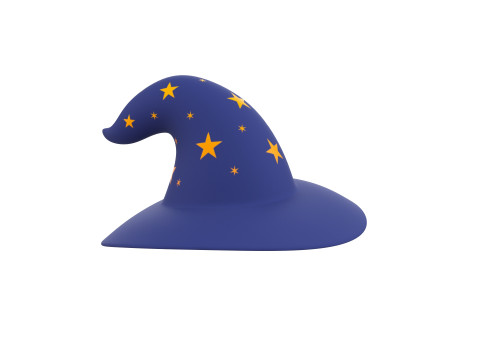 Sorcerer Hat 3D Model