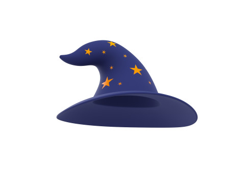 Sorcerer Hat 3D Model