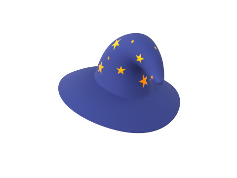 Sorcerer Hat 3D Model
