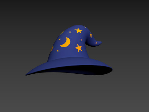 Sorcerer Hat 3D Model