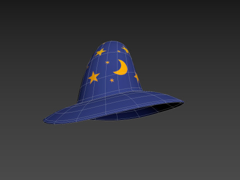 Sorcerer Hat 3D Model