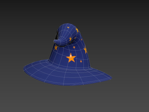 Sorcerer Hat 3D Model