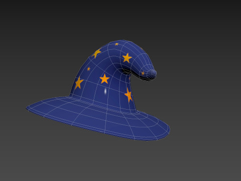 Sorcerer Hat 3D Model