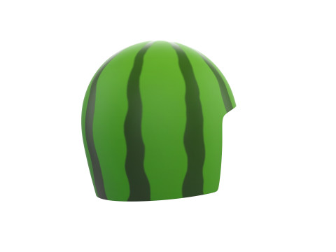 Watermelon Helmet Modelo 3D