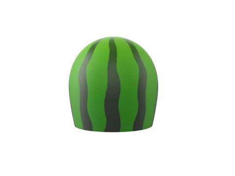 Watermelon Helmet 3D Model