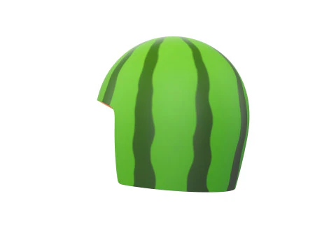 Watermelon Helmet 3D Model