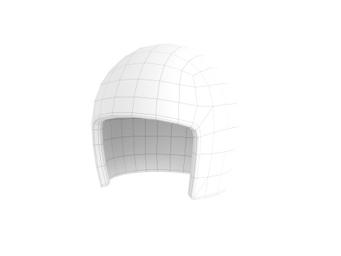 Watermelon Helmet Modelo 3D