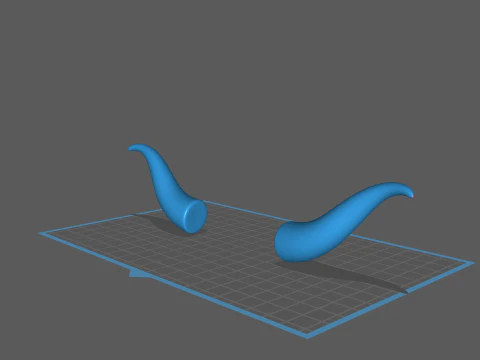 Corno di toro 2 Modello 3D