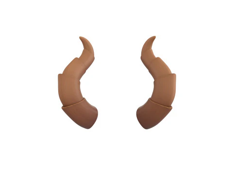 Demon Horn 2 3D Model
