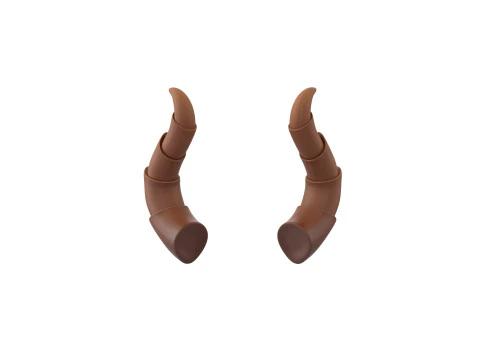 Demon Horn 2 3D Model
