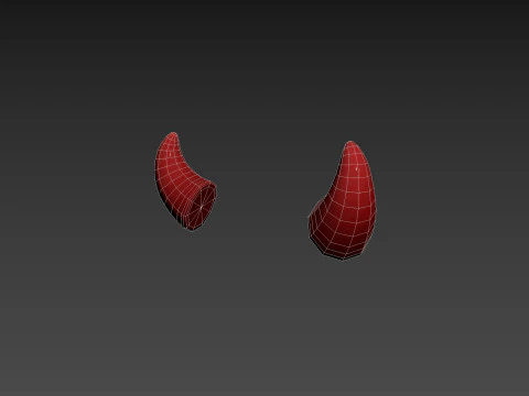 Diabelski r&oacute;g Model 3D