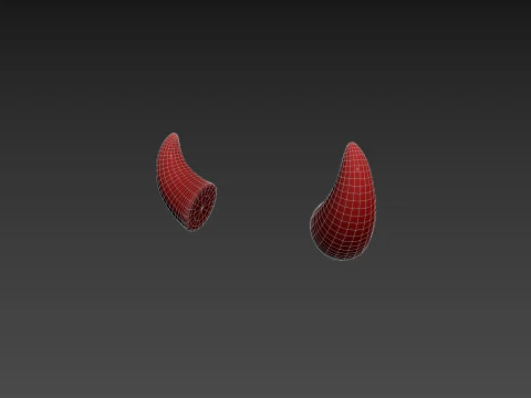 Diabelski r&oacute;g Model 3D