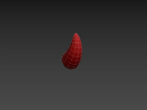 Diabelski r&oacute;g Model 3D