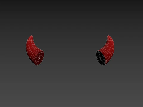 Diabelski r&oacute;g Model 3D