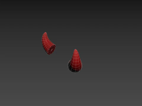 Diabelski r&oacute;g Model 3D