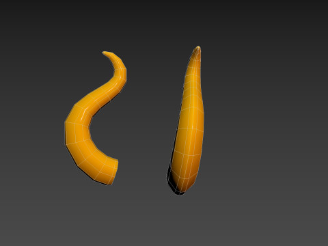 Golden Horn Modello 3D