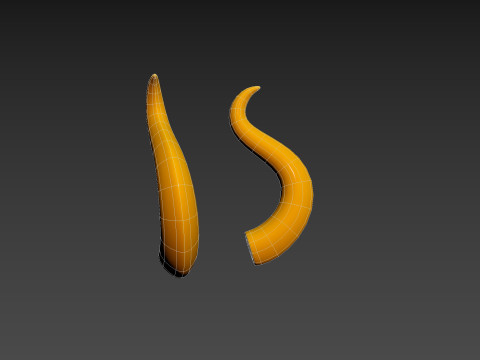 Golden Horn Modello 3D