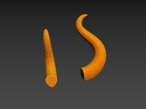 Golden Horn Modello 3D