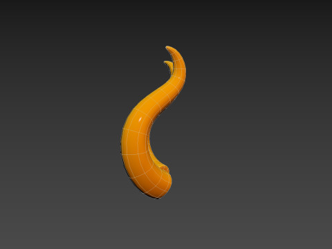 Golden Horn Modello 3D