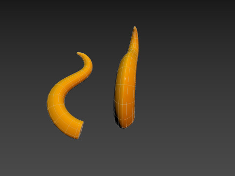 Golden Horn Modello 3D