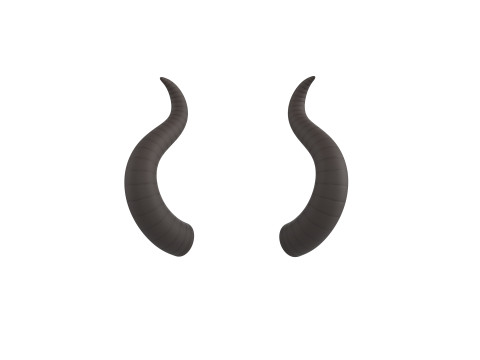 Satan Horn 2 3D Model