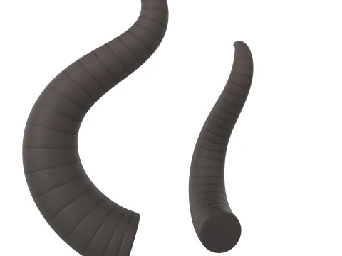 Satan Horn 2 3D Model