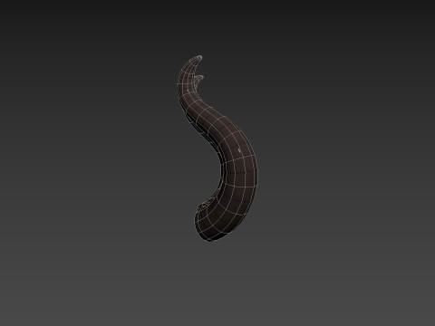 Satan Horn 2 3D Model