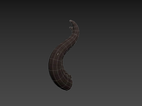 Satan Horn 2 3D Model