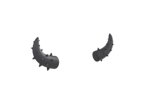 Spike Horn Modelo 3D