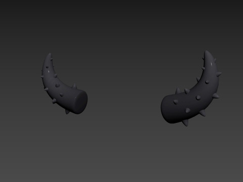Spike Horn Modelo 3D
