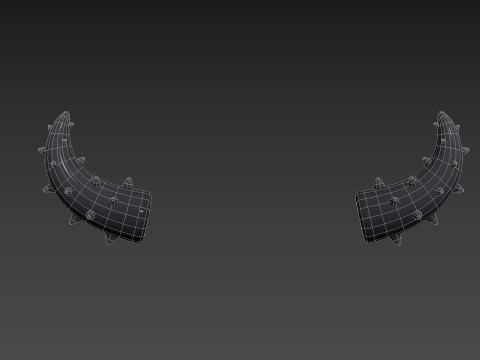 Spike Horn Modelo 3D