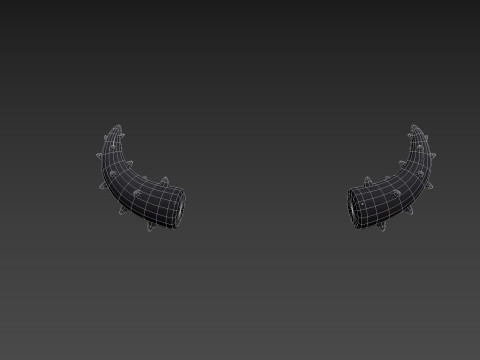 Spike Horn Modelo 3D