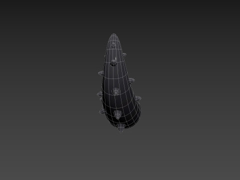 Spike Horn Modelo 3D