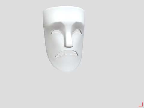 Low Poly Mask Pack 3D मॉडल
