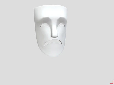 Low Poly Mask Pack 3D Model