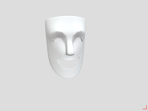 Low Poly Mask Pack 3D मॉडल